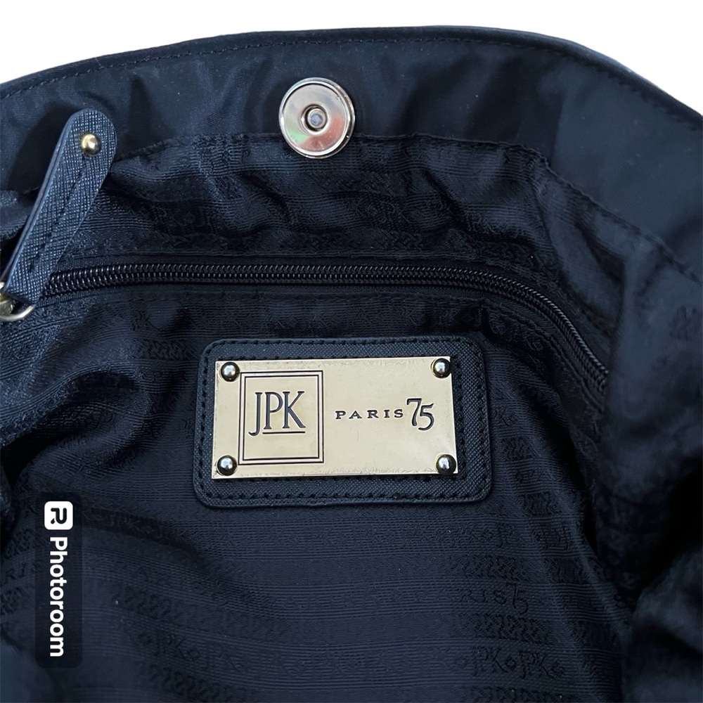 JPK PARIS 75 Black Tote Shoulder Bag - Picture 7 of 11